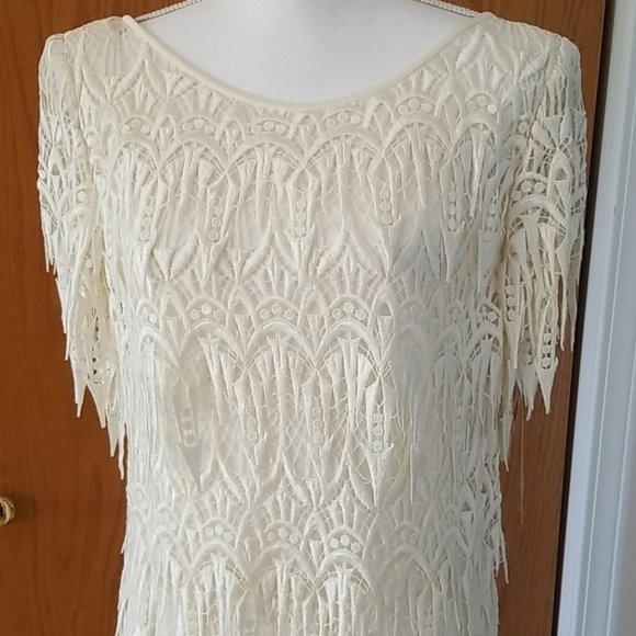 CATTIVA NWT Beautiful Special Occasion Gown Ivory  10 - Picture 3 of 14